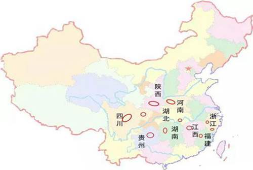 中国猕猴桃版图